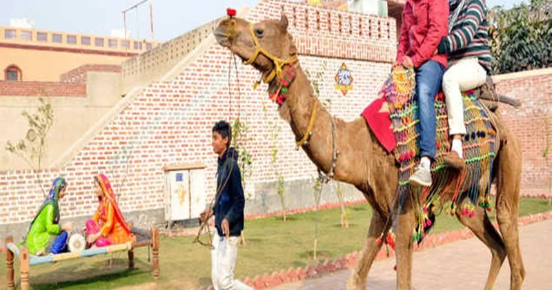 सड्डा पिंड में गाँव की शाम और डिनर